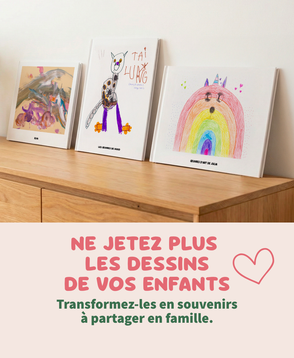 transformez vos dessins en souvenirs