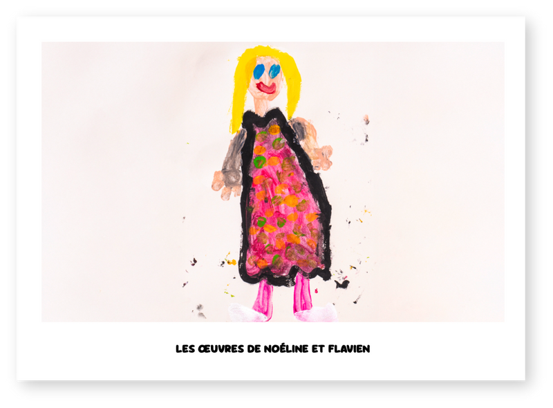 Les œuvres de Noéline et Flavien